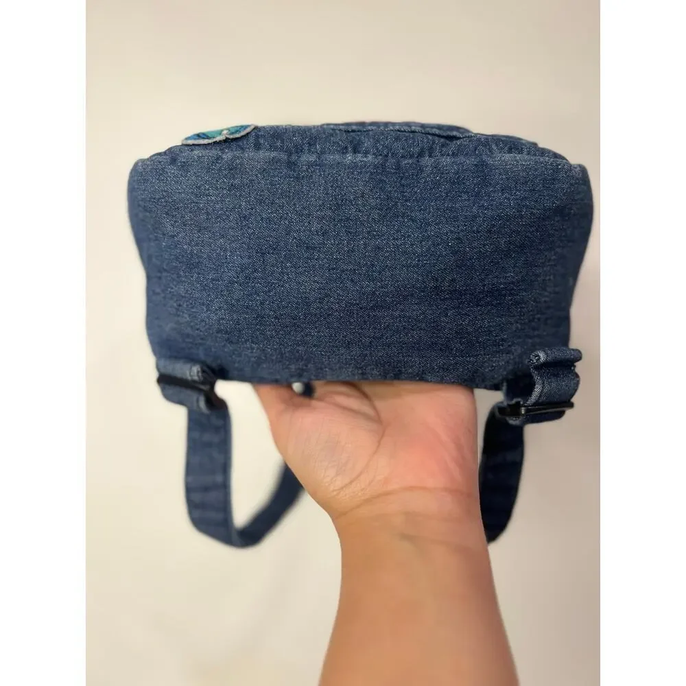 Zara Kids Disney Mickey Mouse Denim Patch Back Pack